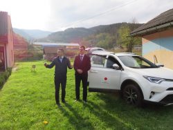 Izvršena primopredaja novog vozila Toyota RAV4 za potrebe Doma za stara i iznemogla lica u Goraždu