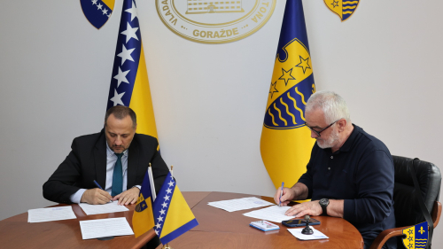 Potpisan ugovor o realizaciji projekata za unapređenje dijagnostičkih usluga u JZU “Kantonalnoj bolnici” Goražde