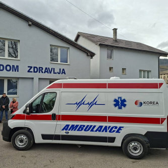Ključevi novog sanitetskog vozila uručeni Domu zdravlja Foča–Ustikolina
