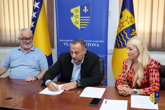 Vlada BPK Goražde nastavlja ulaganja u unapređenje uslova rada u Kantonalnoj bolnici Goražde